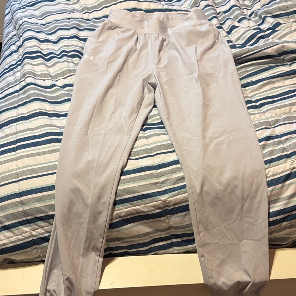 Gray sweatpants